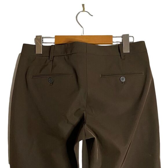 Boss by Hugo Boss Women's Brown Slim Fit Dress Pants - Picture 6 of 7